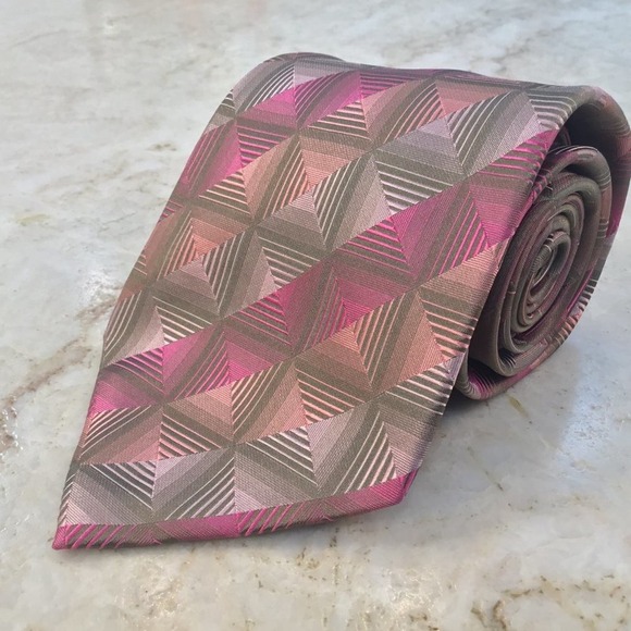 BUCCELLI SILK TIE - Picture 1 of 7